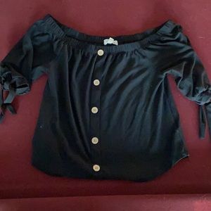 Off the shoulder blouse